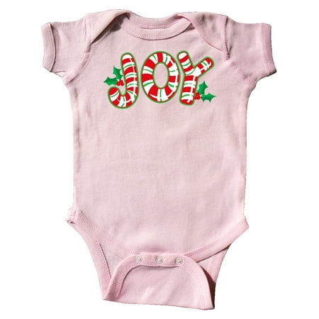 

Inktastic Candy Cane Joy Gift Baby Boy or Baby Girl Bodysuit