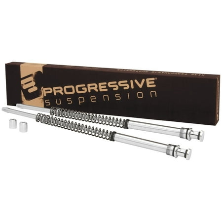 Progressive Suspension 31-2504 Monotube Fork Cartridge Kit - Lowering (Best Suspension Fork For The Money)