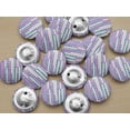 thumbnail image 5 of IBA Indianbeautifulart Purple 1 Inch Buttons For Sewing Fancy Buttons For Crafts 2 Hole Square Shape Geometric Shirting Scrapbooking Canvas Buttons Pack Of 50, 5 of 7