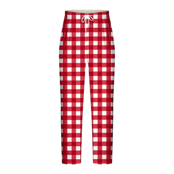 Pantalones largos para hombre, informales, a la moda, con estampado, cintura elástica, rectos, de poliéster