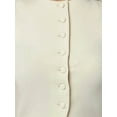thumbnail image 5 of Fitted Crew Neck Waistcoat with Button Detail, 5 of 5