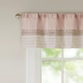 thumbnail image 2 of Madison Park Amherst Polyoni Pintuck Window Valance 50x18", 2 of 5