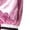 Pink, variant on 2-piece Jazz Dance Set for Girls Boys Metallic Hip Hop Dance Outfits Zip Up Bomber Jacket with Cargo Pants Pink 6