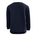 thumbnail image 6 of YGJTJYD Women's Quilted V Neck Button Down Cardigan Long Sleeve Lightweight Casual Winter Layering Jacket, 6 of 10