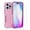 Pink, variant on NIFFPD iPhone 14 Case with Screen Protector, Shockproof Full Coverage Protective Cover Phone Case for iPhone 14 6.1" Purple