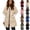 Beige, variant on Womens Oversized Puffer Vest Fall Winter Fashion Full Zip Short Sleeve Quilted Padded Warm Coat Outwear