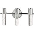 thumbnail image 4 of Westinghouse 6311900 Cava Three Light LED Indoor Dimmable Wall Fixture, Chrome, 4 of 5
