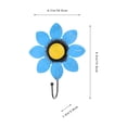thumbnail image 2 of unbranded Gancho Decorativo Azul Para Pared Con Forma De Flor Para Organización Hogar, 2 of 7