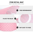 thumbnail image 2 of Creative Polka Dot Lampshade Cloth Lamp Cover Creative Cloth Lampshade, 2 of 8