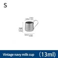 thumbnail image 3 of Stainless Steel Mini Creamer Pitcher For Milk Sauce Condiment for Kitchen Use, 3 of 10