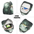 thumbnail image 5 of FORMRS Mini Backpack Purse for Women Travel Daypack Casual Shoulder Bag, Green Forest, 5 of 7