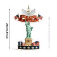 thumbnail image 6 of WKSCLPAI US 250th Anniversary Ornament – USA Flag & Bald Eagle Decor, Patriotic Collectible Keepsake Gift for 250 Years of the United States, 6 of 6