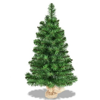 40 Inch Antique Silver Tinsel Christmas Tree – 3.33 Foot Tabletop Pine, Sparkly Holiday Decor 5 thumbnail image