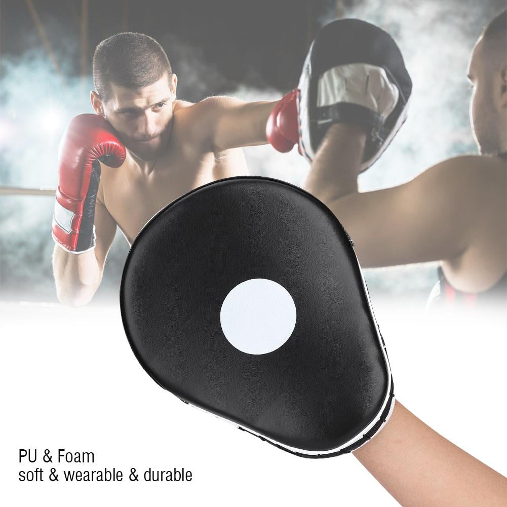 Boxing Kick Hand Target Punch Pad Glove Focus MMA Muay Thai Training PU Foam New