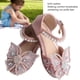 thumbnail image 2 of Zapatos de princesa con lazo zapatos de vestir con purpurina para niña cabeza redonda proceso de estampado en caliente antideslizante para exteriores ANGGREK Otros, 2 of 7