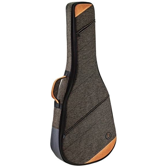 Ortega Guitars Size Guitar Case-22 mm Soft Padding w/Hardened Frame, Right, Mocha, Full Classical (OSOCACL-MO)