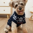 thumbnail image 3 of Suéter navideño para perros Ropa cálida para mascotas de otoño e invierno, 3 of 6