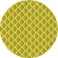 thumbnail image 1 of Ahgly Company Machine Washable Indoor Square Transitional Bold Yellow Area Rugs, 3' Square, 1 of 7