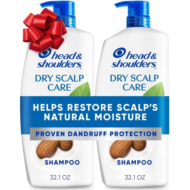 Head & Shoulders Dry Scalp Care Daily-use Anti-dandruff Shampoo, 32.1 Fl Oz Twin Pack