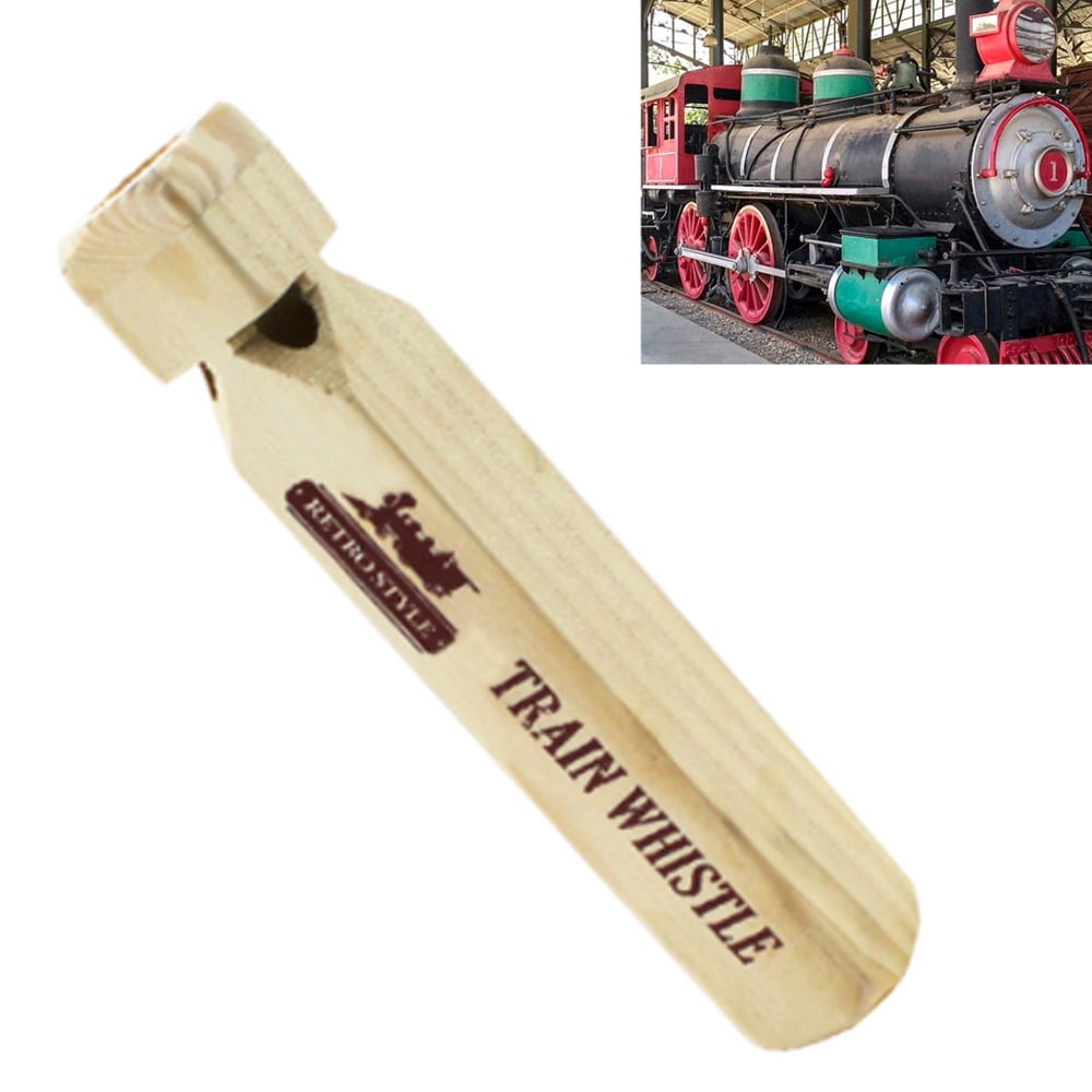 Wooden train whistle best sale target