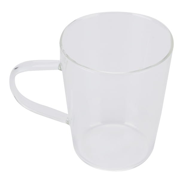 Taza Taza De Leche De 380 Ml Taza De Vidrio Térmica De Alto Borosilicato Taza De Vidrio Fácil De Limpiar Para Cocinas Hoteles Cafeterías