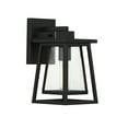 thumbnail image 4 of Denver 1-Light Outdoor Wall Lantern in Matte Black, 4 of 5