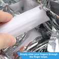 thumbnail image 3 of Uxcell Cheerleading Pom Poms, with Baton Handle and 2Pcs White Large Cheerleader Hair Bow, Silver Tone 2 Pack, 3 of 7
