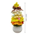 thumbnail image 3 of Christmas Decorations Crochet Christmas Tree Yarn Potted Ornament Small Gift Christmas Decorations Indoor Christmas Tree, 3 of 7