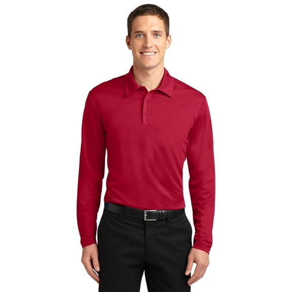 Silk Touch Performance Long Sleeve Polo