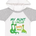 thumbnail image 4 of Inktastic My Aunt and Uncle Love Me Dinosaur Boys Baby Bodysuit, 4 of 5