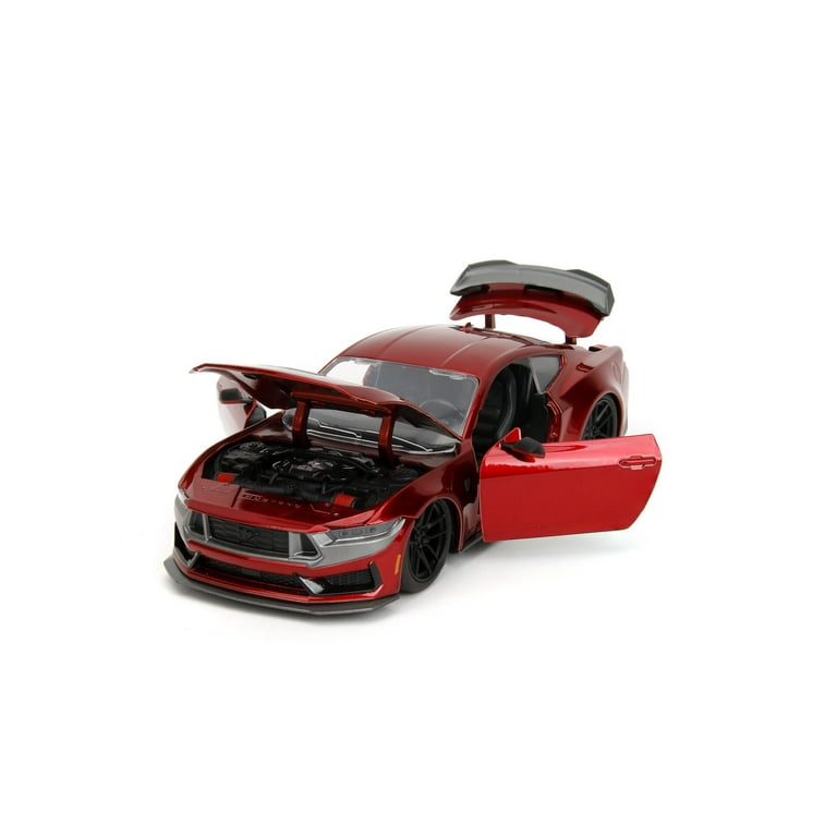 ビッグタイムマッスル - 2024 フォード・マスタング・ダークホース(レッド) Amazon.com: Big Time Muscle 1:24 2024 Ford Mustang GT Dark