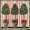 Stripes Trees, variant on Yayeee Toggle Light Switch Wall Plate 2-Gang 4.56"x4.48" Decorative Outlet Cover, Brown Gingerbread Houses