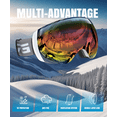 thumbnail image 4 of CRG Sports Ski Goggles 100% UV Protection Frameless Snowboard Goggles for Men,Women,Adults, 4 of 6