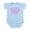 Sky Blue, variant on CafePress - I'd Rather Be Racing With Dad Infant Bodysuit - Baby Light Bodysuit, Size Newborn - 24 Months