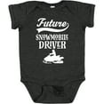 thumbnail image 3 of Inktastic Future Snowmobile Driver Snowmobiling Boys or Girls Baby Bodysuit, 3 of 5