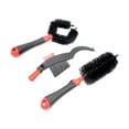 thumbnail image 3 of 3Set Red Plastic Chain Brush Set for Bike Chain Cleaning Travel Use, 3 of 8
