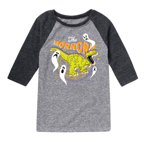 Toy Story - The Horror Rex - Toddler & Youth Raglan Graphic T-Shirt