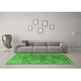 thumbnail image 3 of Ahgly Company Indoor Square Oriental Green Industrial Area Rugs, 7' Square, 3 of 4