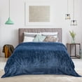 thumbnail image 4 of Gymax Electric Heated Blanket, Queen Size, 84''x90'', Blue, Timer, 4 of 9