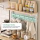 thumbnail image 5 of Estante de Cocina 5 Capas con Capa Almacenamiento, Rincón de Café y Rejilla Almacenamiento con 5 Ganchos en forma de S, Adecuado para Cocina, Entrada, Sala Estar, 5 of 8