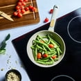 thumbnail image 4 of Thyme & Table 8"  Ceramic Non-Stick Granite Collection Non-Toxic  Fry Pan - Taupe & Gold, 4 of 12