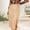 Rose Gold, variant on Women's Sequin Skirt High Waist Side Split Sparkly Glitter Pencil Midi Wrap Skirts Elegant Cocktail Party Skirt Black L