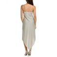 thumbnail image 2 of Helmut Lang womens  Scarf Hem Dress, 4, Brown, 2 of 3
