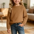 thumbnail image 2 of TBWNWG Boys Knit Sweater for Everyday Casual Wear - Cozy Lightweight Pullover Top for Kids Warm Winter Comfort,Sizes 3-4 Years, 2 of 5