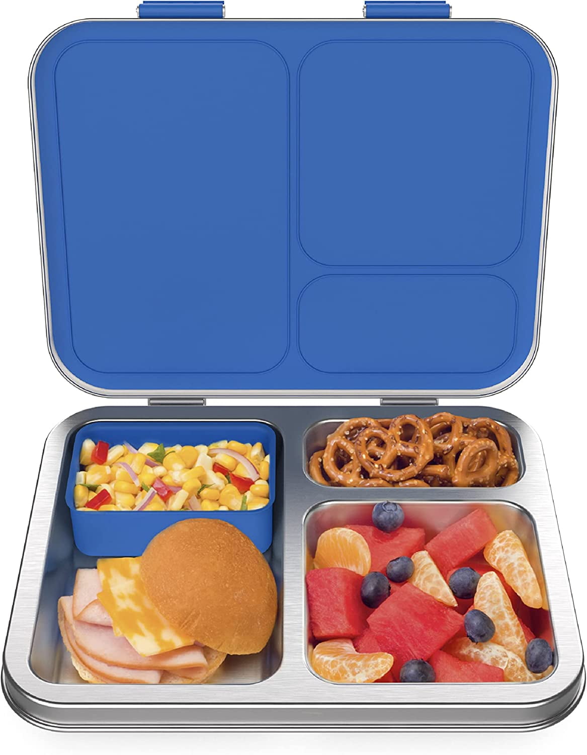 Kids Stainless Steel Leak-Resistant Lunch Box - New & Improved 2022 ...