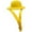 Yellow, variant on Oioii Fashionable Mini Chicken Hat for Hens with Elastic Chin Strap, Cute Pet Headgear Accessories, Adjustable and Comfortable To Wear, Perfect for Photo Taking and Daily Decoration,Yellow