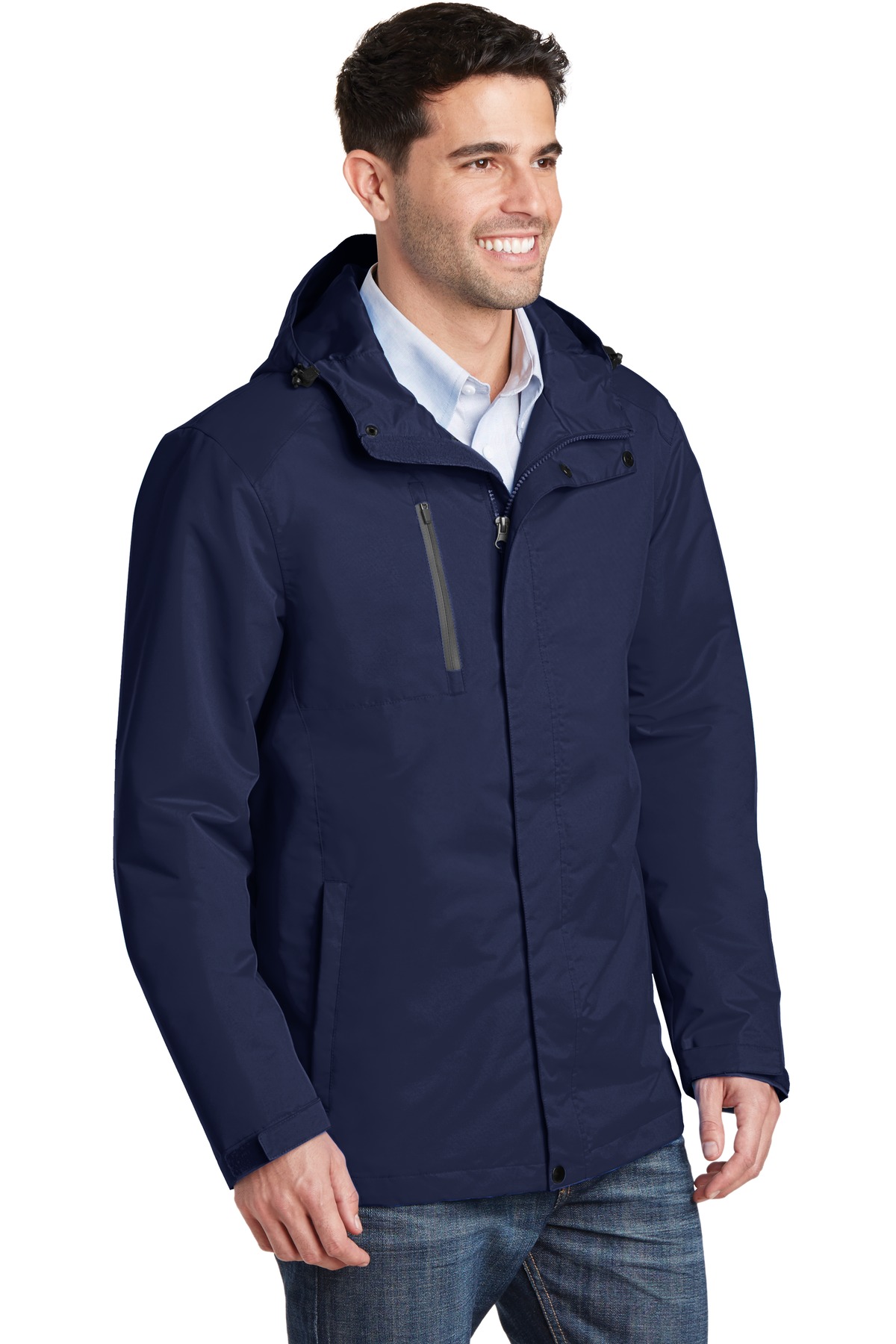 Port Authority All Conditions Jacket-M (True Navy) - image 4 of 6