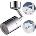 thumbnail image 1 of Aireador de grifo ajustable, aireador de grifo de 720 grados, aireador de grifo de ahorro de agua, cabezal de grifo de cocina de ahorro de agua, grifo de filtro de salpicaduras universal., 1 of 4