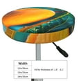thumbnail image 4 of Gukieu Mango In The Rain Print Round Chair Cover, Dust-proof and Non-slip Bar Chair Protective Cover, Suitable for Bars, Restaurants, Offices-14 inch, 4 of 7
