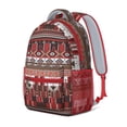 thumbnail image 2 of Boho Bohemia Geometric Line Art Backpack for School,Cute School Bag,Schoolbag with Adjustable Shoulder Straps & Padded Back,15.3"x11"x6.7", 2 of 5